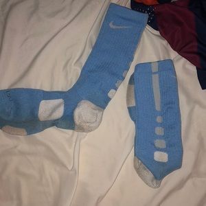 nike carolina blue elite socks
